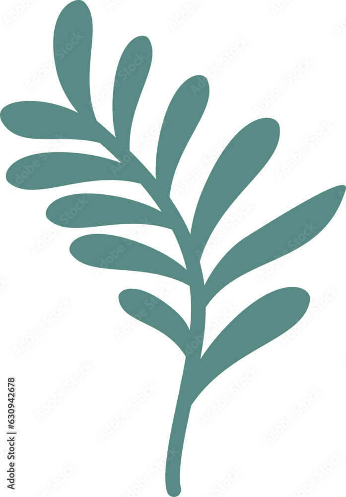 Abstract organic flower vector element Abstract organic flower vector element