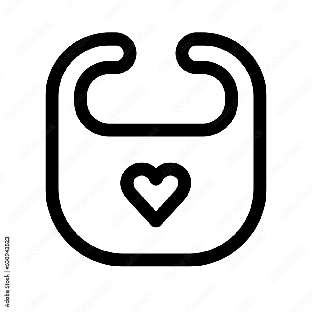 Baby Bib Icon