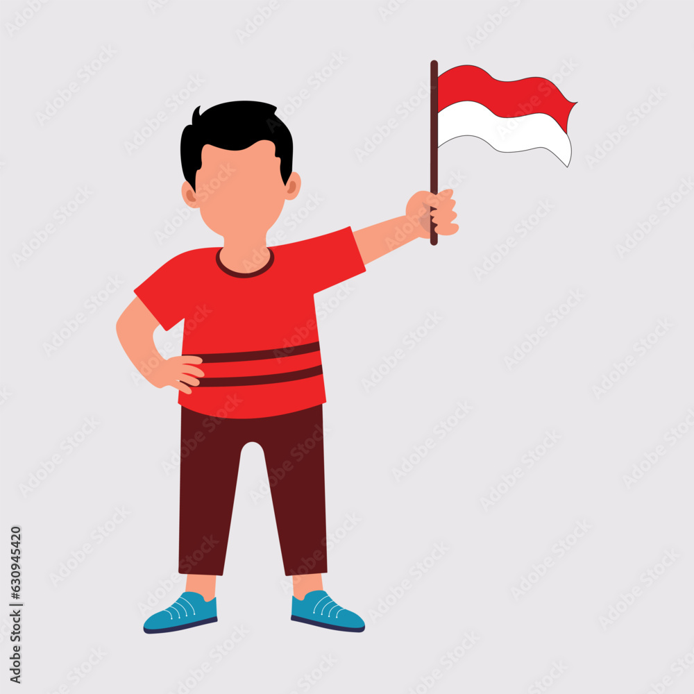 Student activity flat illustration vector element Student activity flat illustration vector element