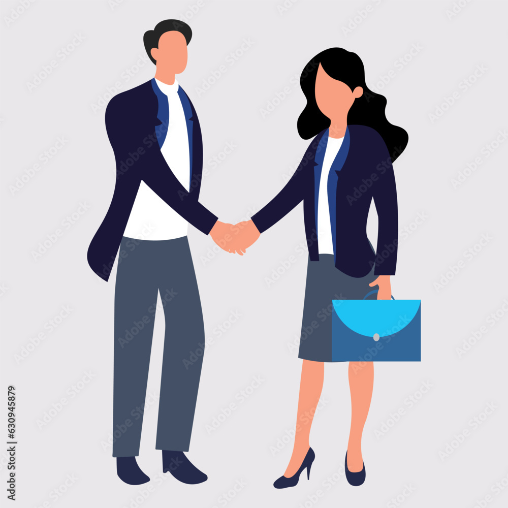 Business people activity flat illustration vector element Business people activity flat illustration vector element