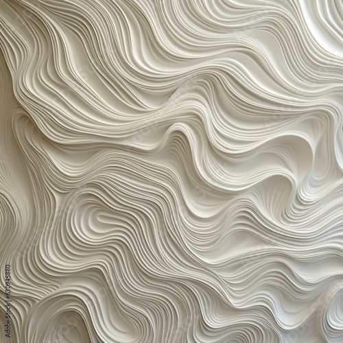 HD wavy light khaki crumpled paper texture