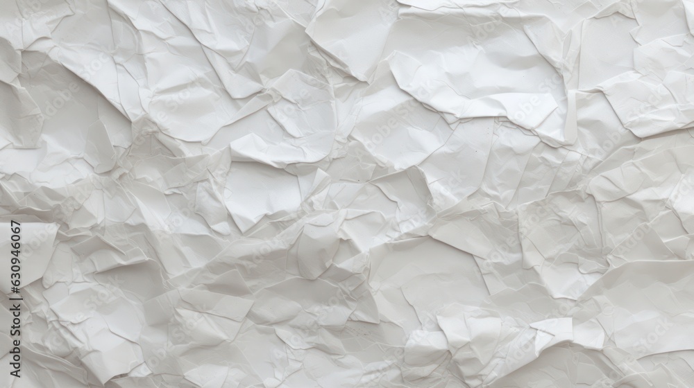 HD crumpled white paper texture background HD crumpled white paper texture background