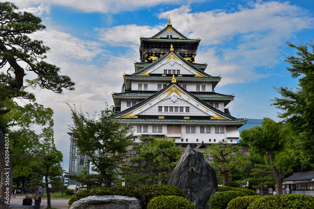 Fototapeta premium Osaka castle