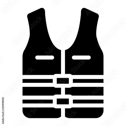 life jacket Solid icon