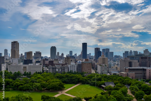 Osaka city landscape © Victor H. Chen