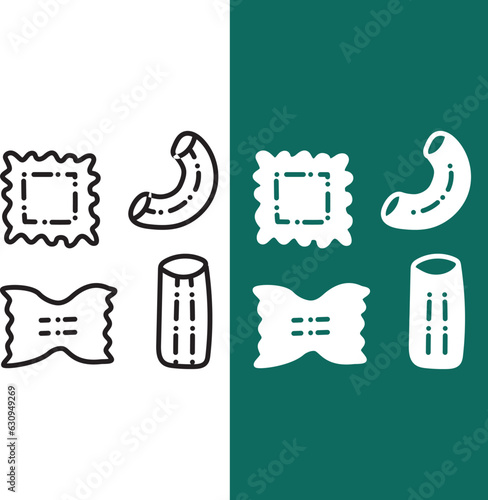 icon pasta noodles carbohydrates