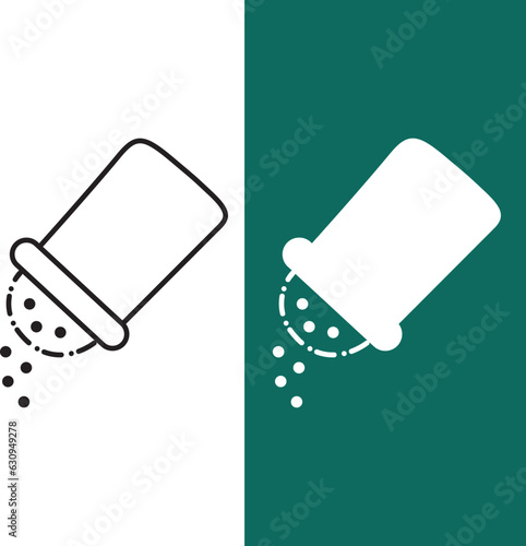 icon salt seasoning seasoning nutrition