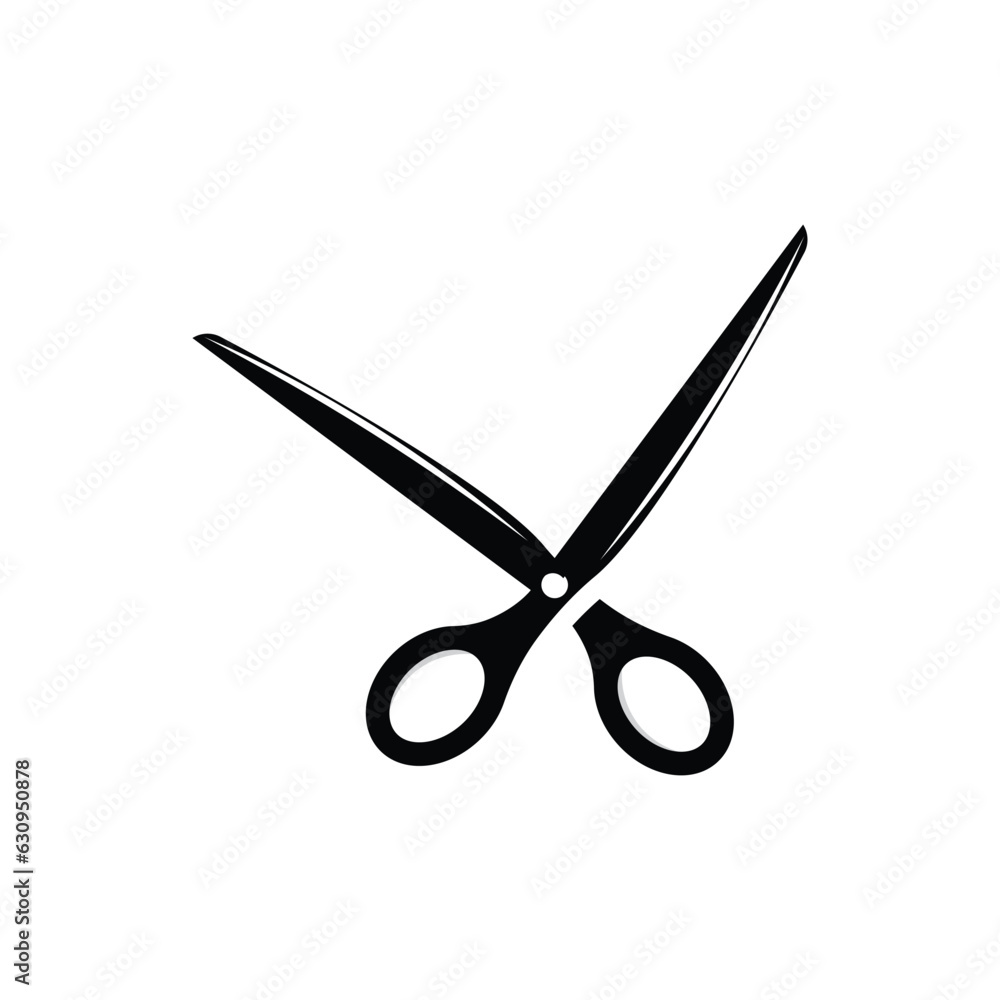 Scissors Logo, Shaver Vector, Simple Barber Shop Design, Icon, Background, Symbol, Template Scissors Logo, Shaver Vector, Simple Barber Shop Design, Icon, Background, Symbol, Template