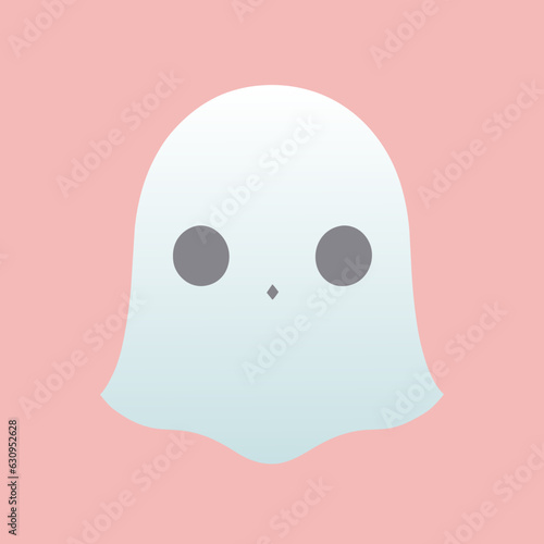 HALLOWEEN, ghosts, pastel colors, vector