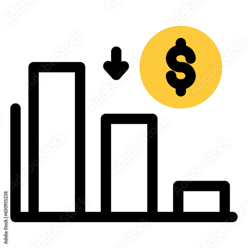 Down Bar Chart