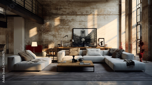 living room interior. Generative Ai content © Ajmal Ali 217