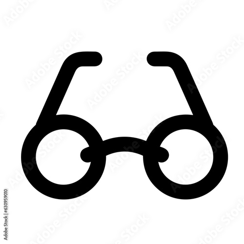 Glasses optical icon symbol image vector. Illustration of sunglasses protection eyesight graphic design image