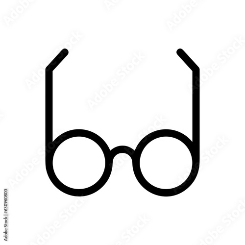 Glasses optical icon symbol image vector. Illustration of sunglasses protection eyesight graphic design image