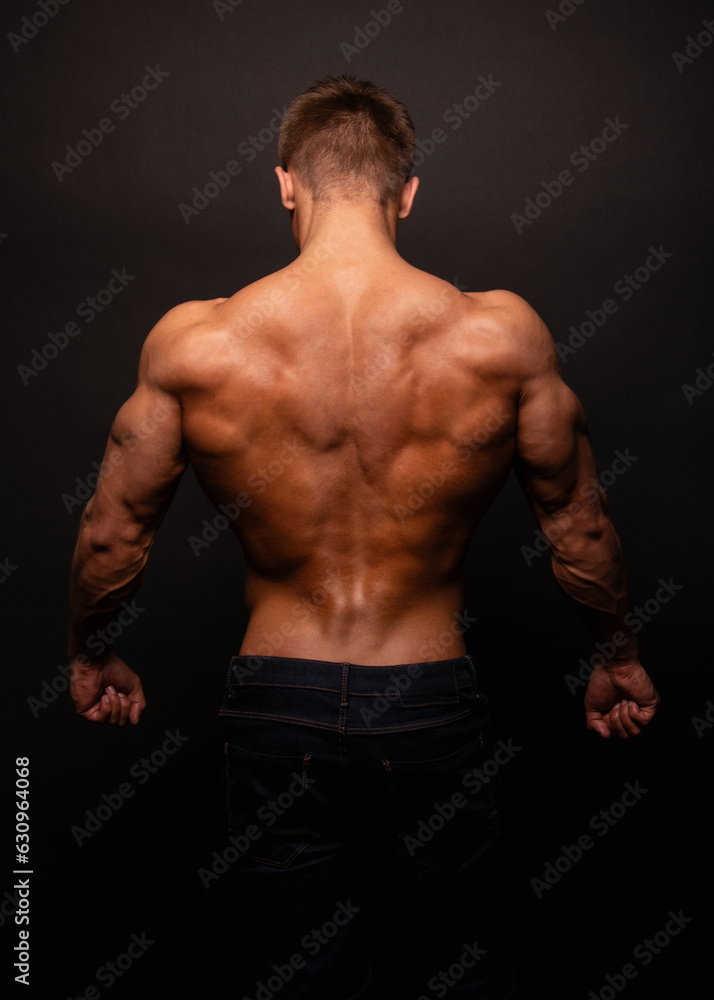 Fitness male model in studio Fitness male model in studio