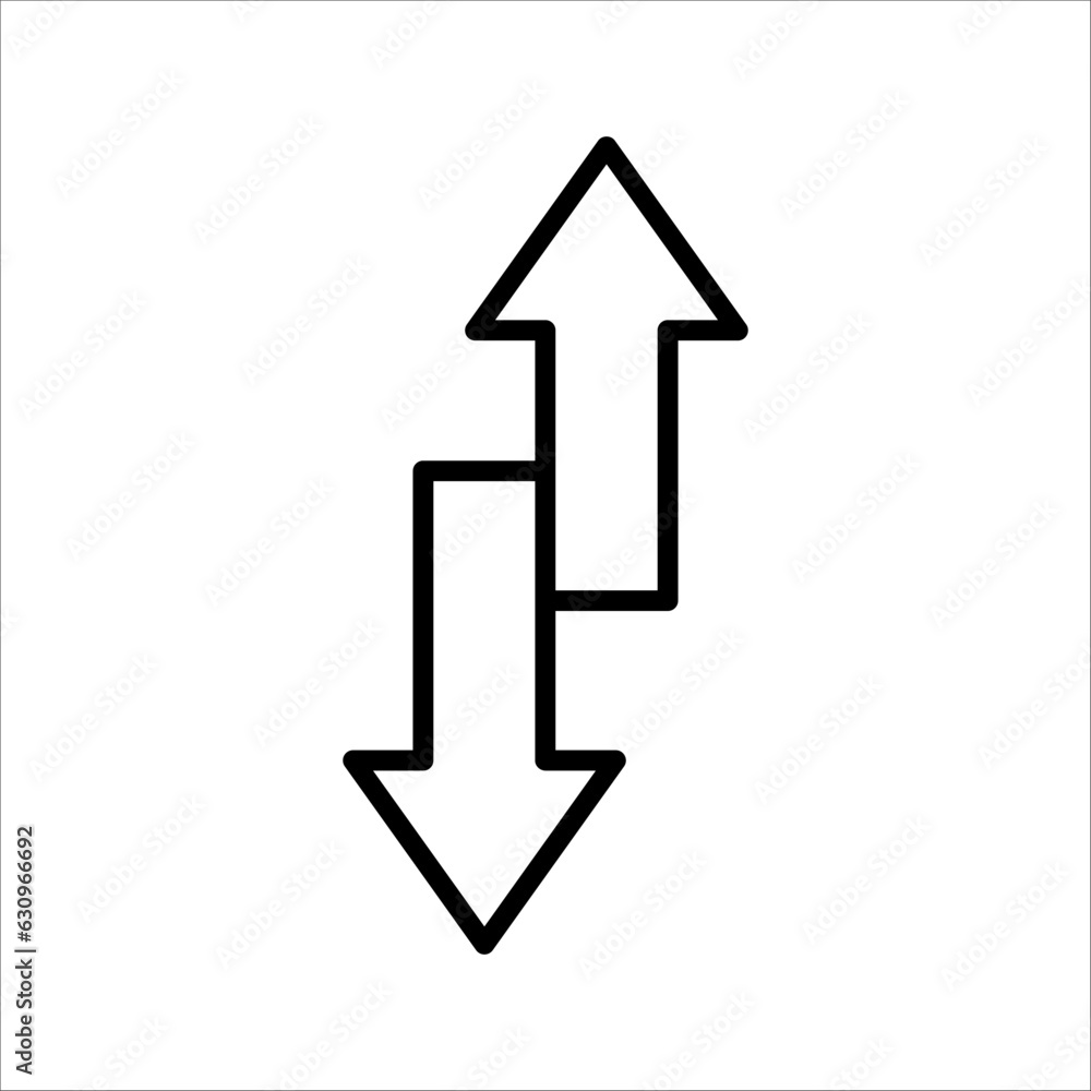 Transfer arrow line icon. linear style sign for mobile concept and web design. Right arrow left simple line vector icon. Symbol, logo illustration.
Transfer arrow line icon. linear style sign for mobile concept and web design. Right arrow left simple line vector icon. Symbol, logo illustration.