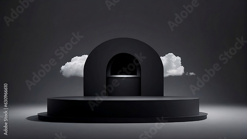 podium for product display