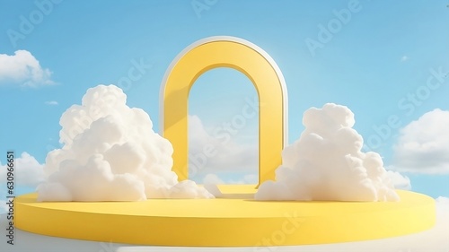 podium for product display