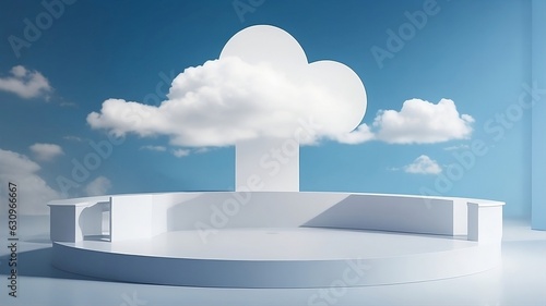 podium for product display