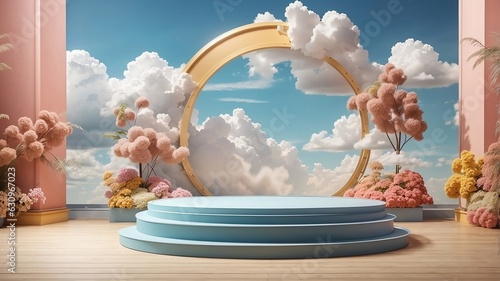 podium for product display