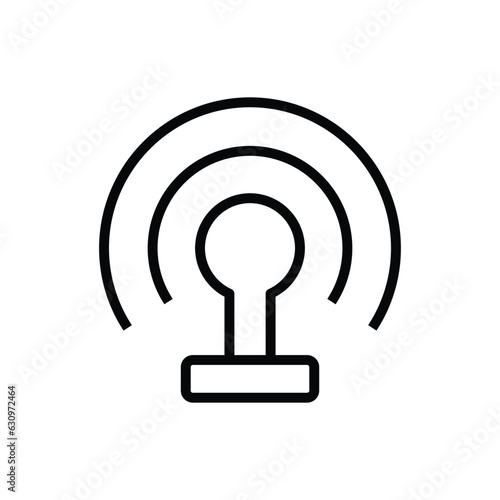 Internet wifi hotspot vector icon