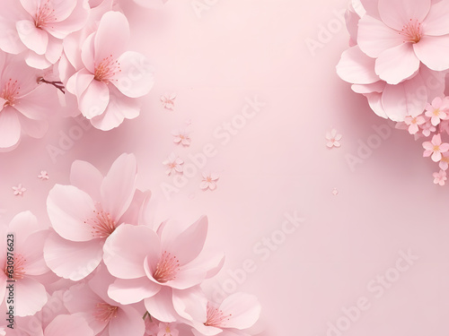 pink flower isolated wallpaper top view background cherry blossom 