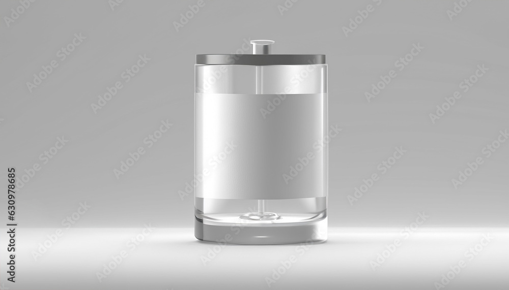Scented glass mockup design Scented glass mockup design