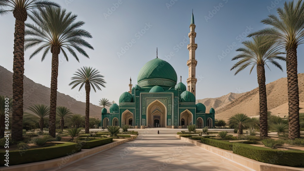 Naklejka premium Moschea