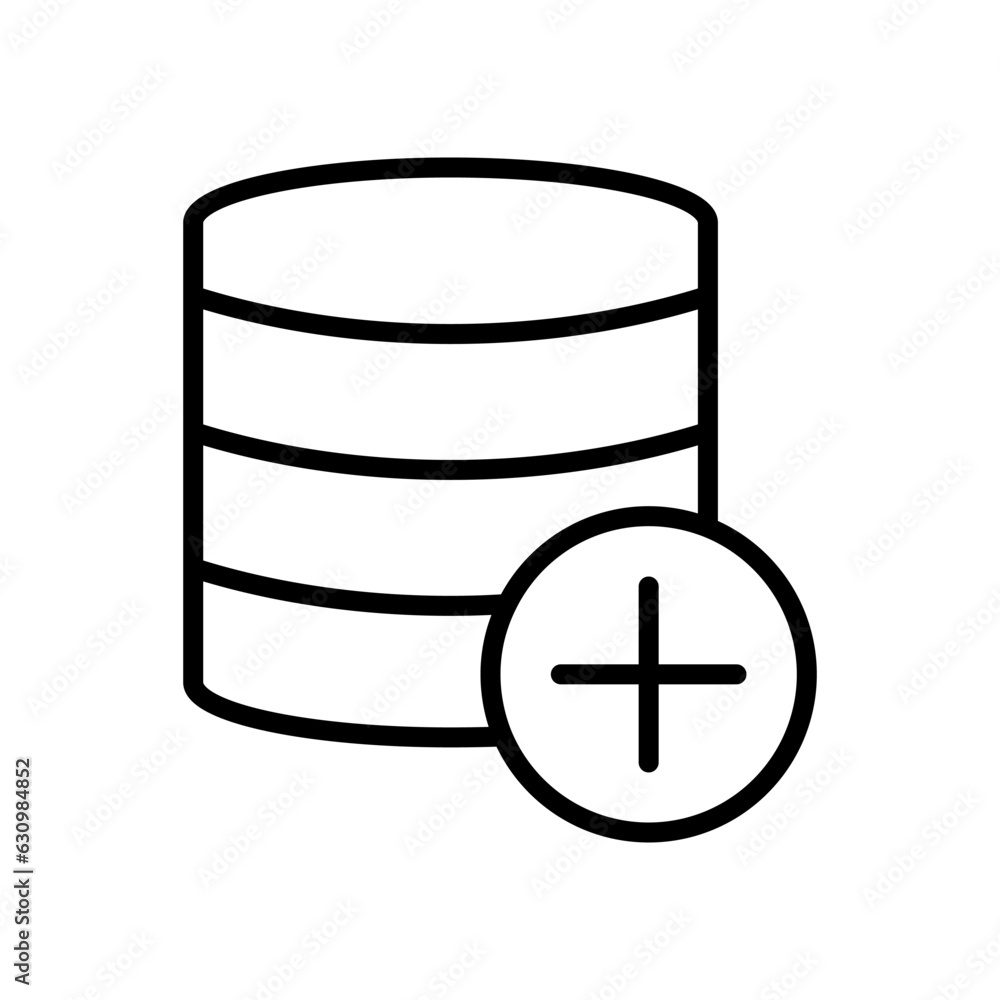 Added value icon, sign, symbol line style Added value icon, sign, symbol line style