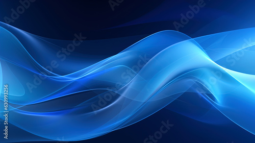 abstract blue smoke background © Vector Nazmul