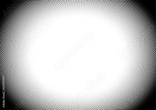 Points de demi-teintes. Fond de texture vectorielle monochrome pour prépresse, DTP, bandes dessinées, affiches. Modèle de style pop-art