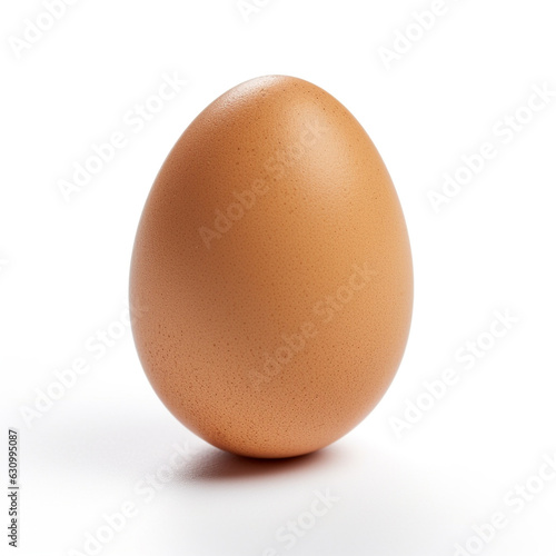 Chicken Egg Isolated On White Background