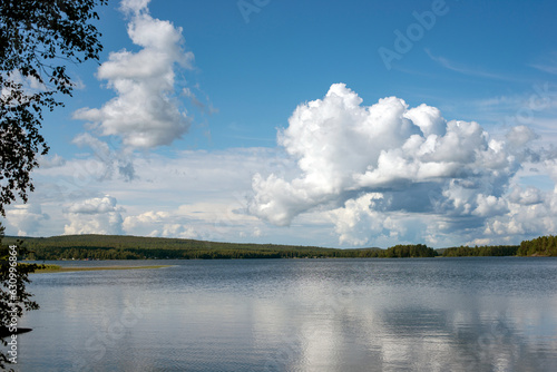 clouds over the lake, jämtland,sweden,sverige,norrland,Mats
