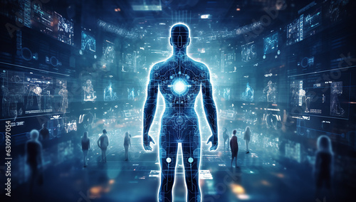 Medizin, Forschung und Wissenschaft, generative AI  © TimosBlickfang