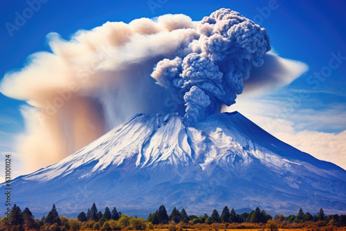 Eruption of Volcanic Kilimanjaro