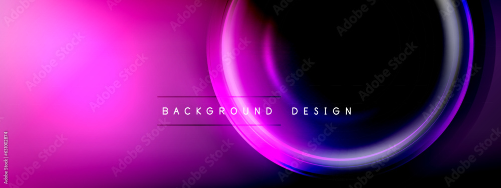 Circles lines and bubbles on bright glowing effect gradient with light and shadow effects. Dynamic interplay of light, shadow and depth. Futuristic and rhythmic technology design Circles lines and bubbles on bright glowing effect gradient with light and shadow effects. Dynamic interplay of light, shadow and depth. Futuristic and rhythmic technology design