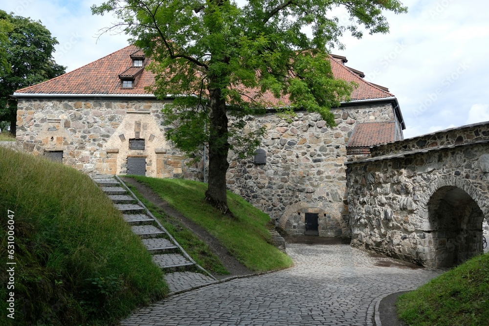 The fortress Akershus Festning in Oslo, Norway