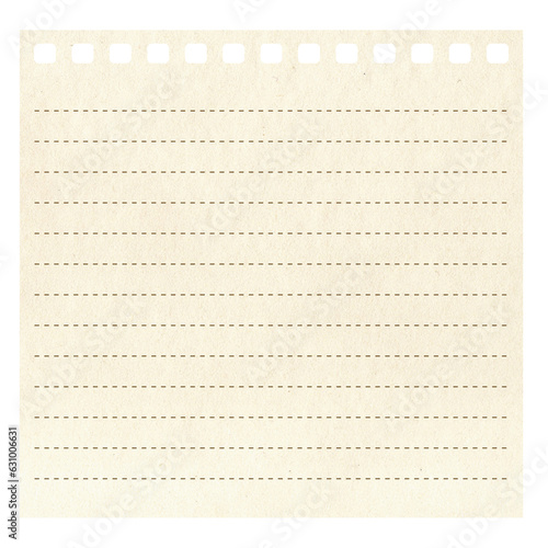 blank dotted lined paper