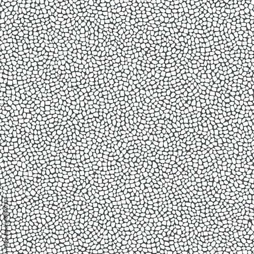 Seamless black and white pattern. AI generated