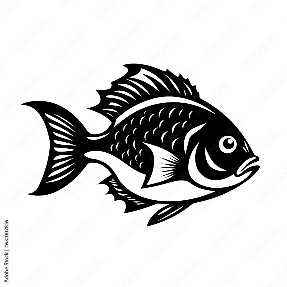 Fish vector illustration logo Fish vector illustration logo