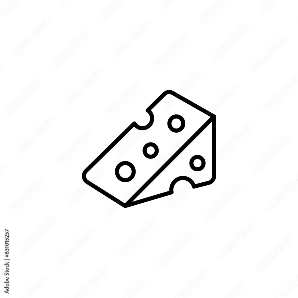 Cheese icon design with white background stock illustration Cheese icon design with white background stock illustration