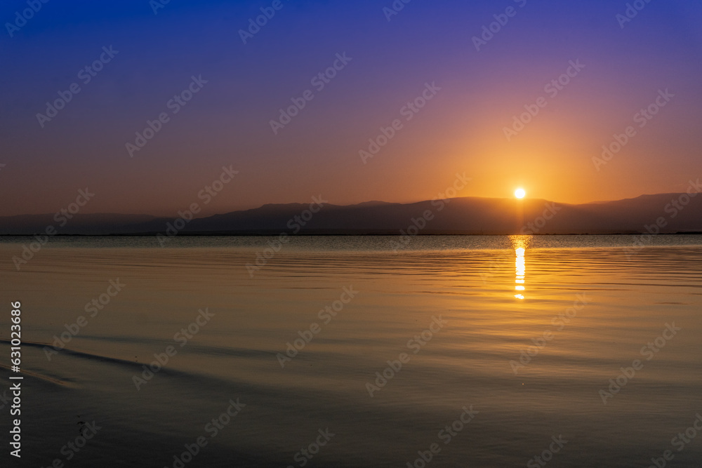 amanecer en el mar muerto, Israel amanecer en el mar muerto, Israel