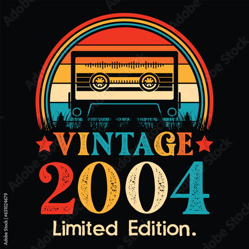 Vintage 2004 Limited Edition Cassette Tape