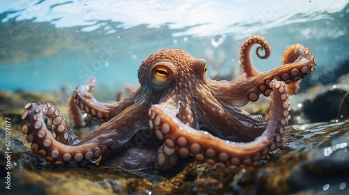 octopus in the water © vie_art