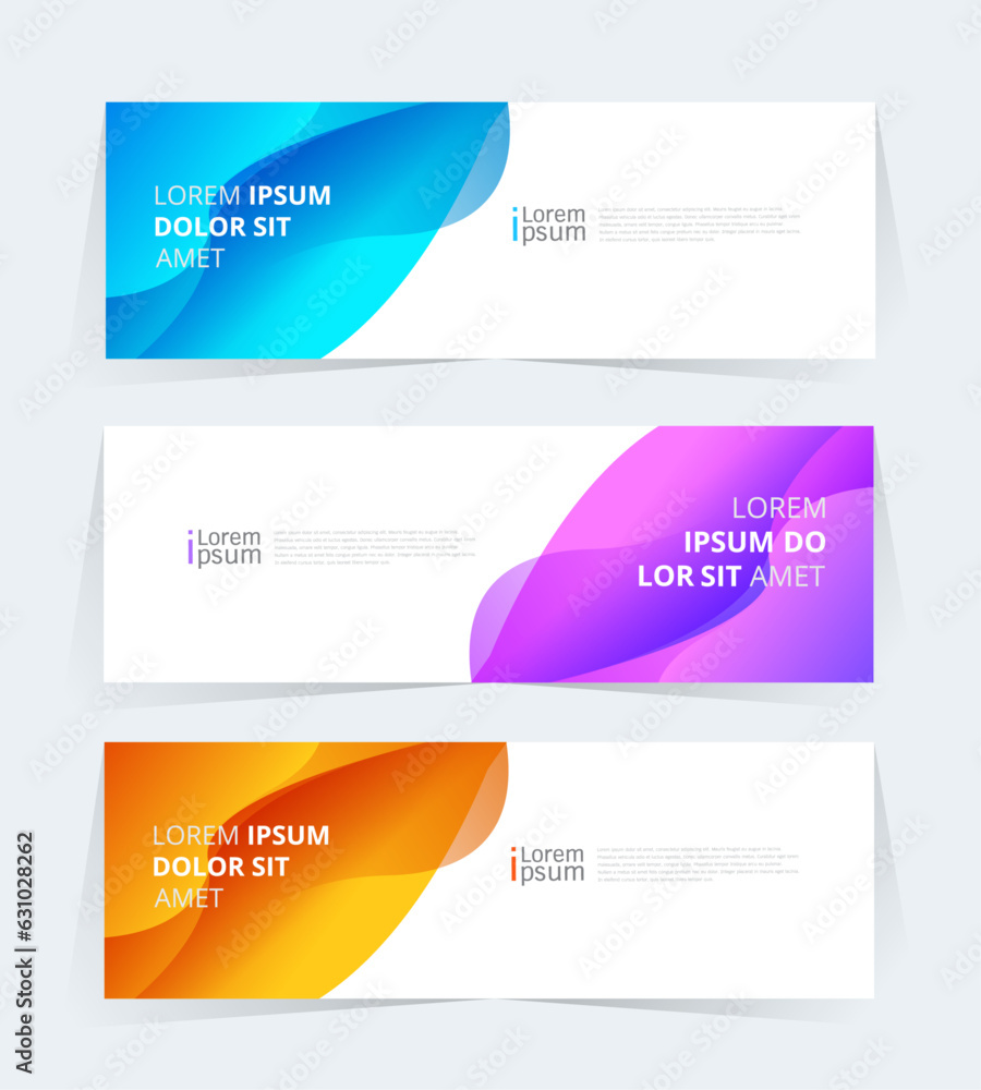 Geometric banner design with Vector presentation template. Geometric banner design with Vector presentation template.