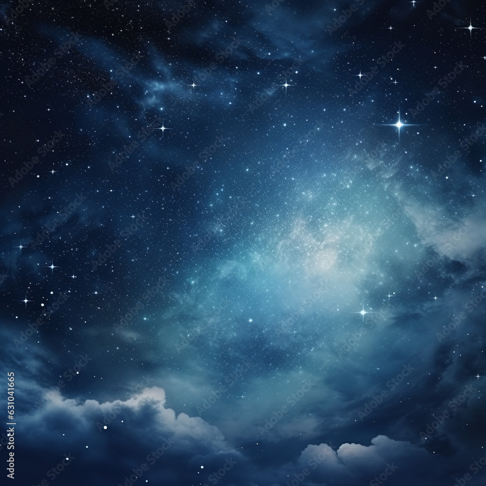 Naklejka premium sky with clouds