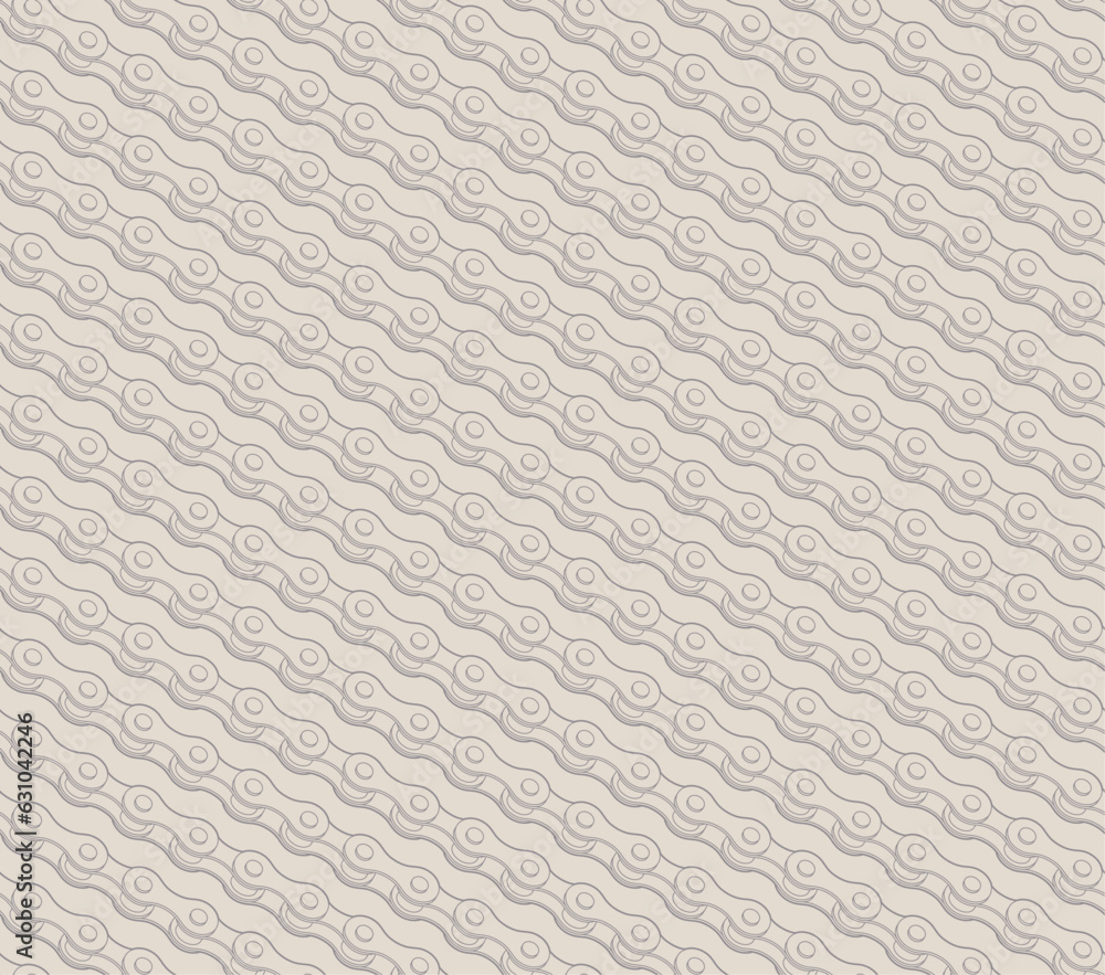 Vector seamless texture bicycle chain. Slanted lines.
Vector seamless texture bicycle chain. Slanted lines.