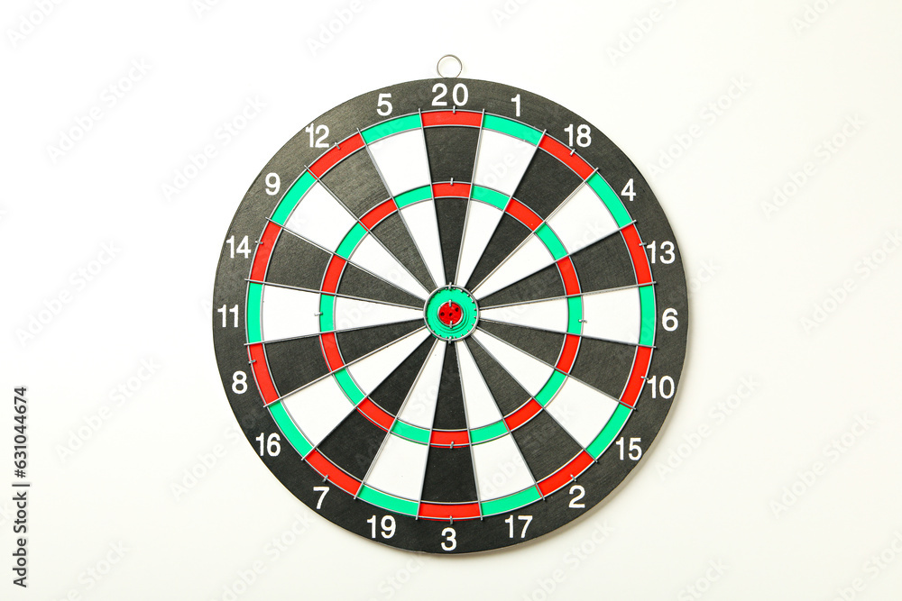 Target, dartboard, hitting the center. On a light background Target, dartboard, hitting the center. On a light background