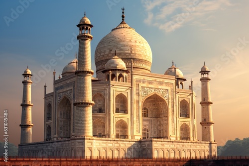 The Taj Mahal - A Stunning White Marble Palace in India