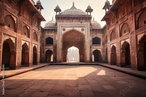 Discover the fascinating architecture of an Indian mosque