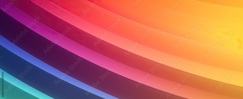 abstract background with smooth lines in orange, yellow and green colors